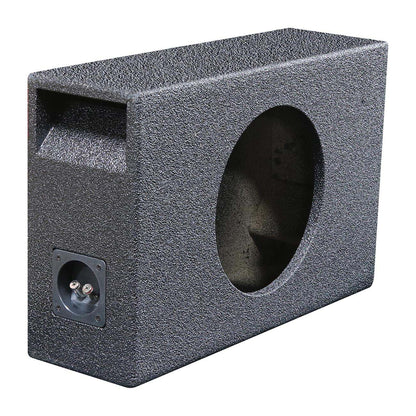 QPower Single 10" Universal Vented Truck Box Finished w/Bed Liner