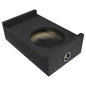 QPower "QBOMB" Single 12" Sealed Downfire or Behind Seat Empty Woofer Enclosure
