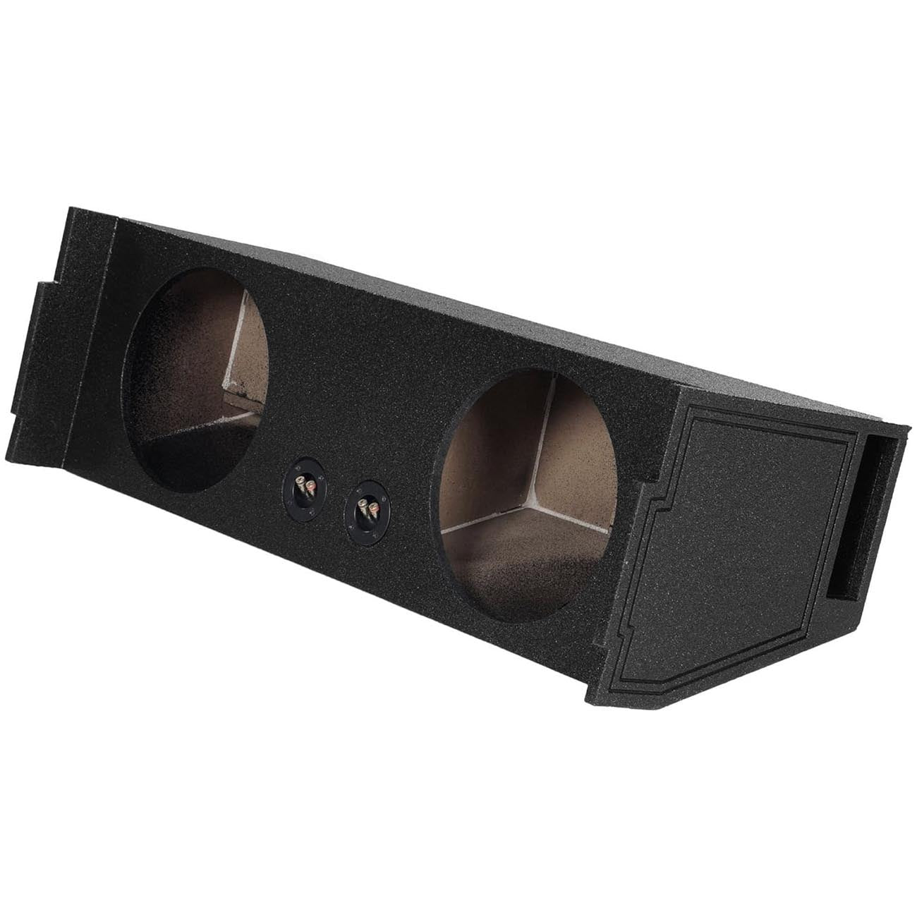 QPower "QBOMB" Dual 12″ Vented Empty Woofer Box - All Full Size SUV