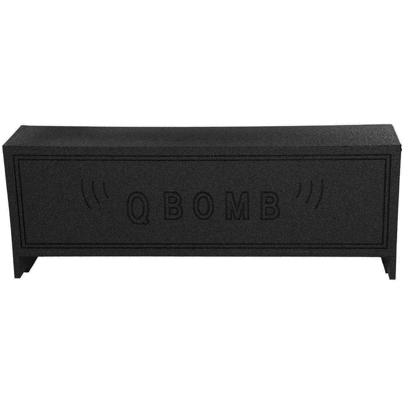 QPower "QBOMB" Dual 12″ Vented Empty Woofer Box - All Full Size SUV