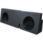 QPower "QBOMB" Toyota Tacoma Double Cab '05-'19 Dual 10" Sealed Woofer Box
