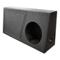 QPower "QBOMB" Single 10" Ported Empty Woofer Enclosure (Behind Seat)