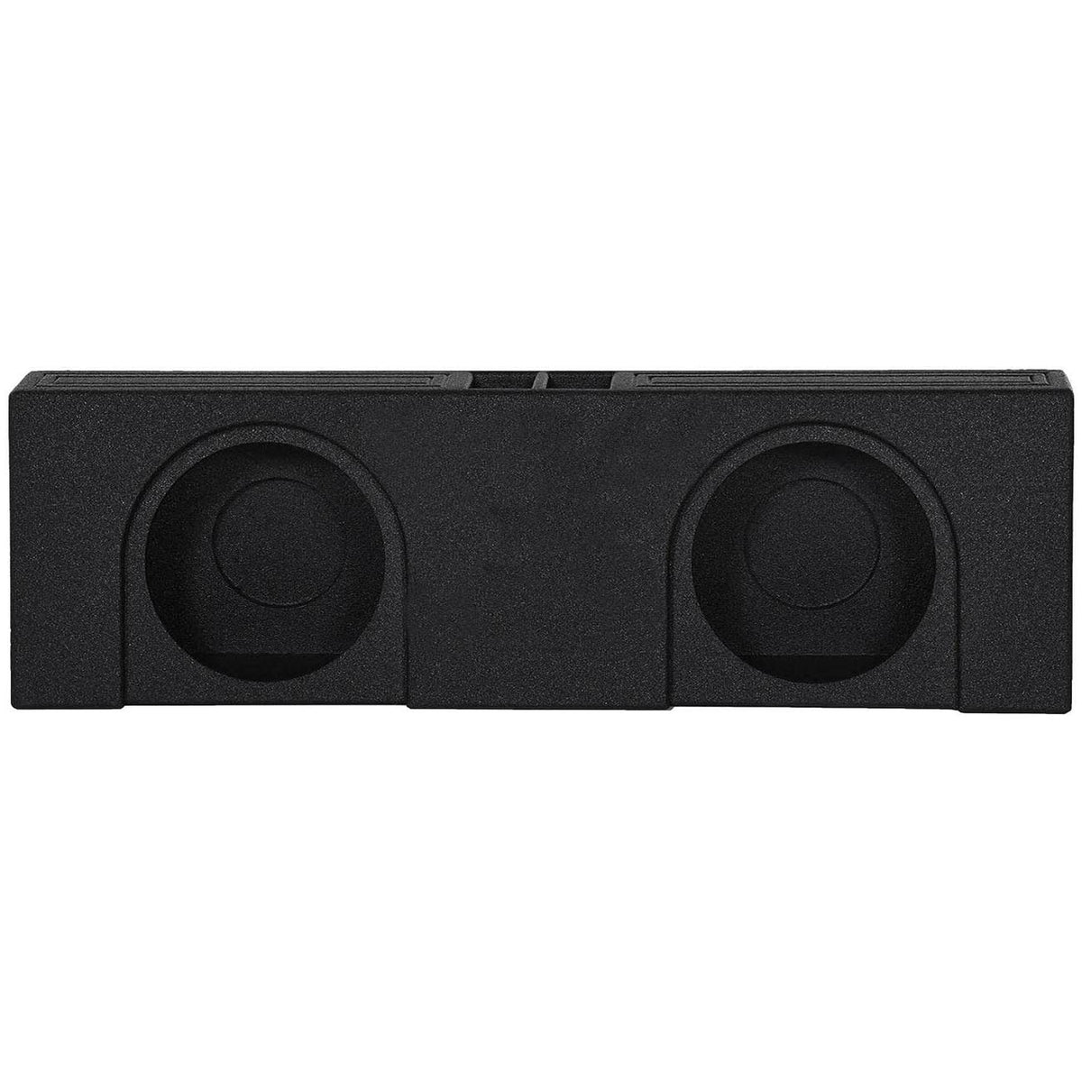 Qpower QBOMB Dual 12" Vented Empty Box Behind Seat Mount