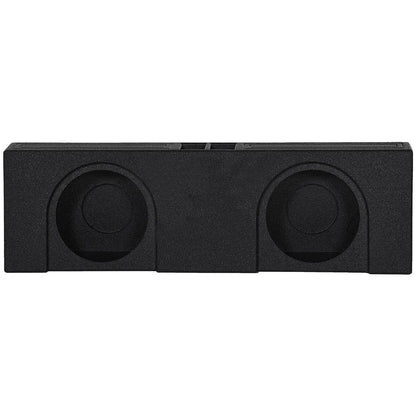 Qpower QBOMB Dual 12" Vented Empty Box Behind Seat Mount