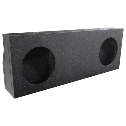 QPower “QBOMB” ’22-’26 Toyota Tundra Crew Max Dual 10″ Sealed Empty Woofer Enclosure (Non-Hybrid)