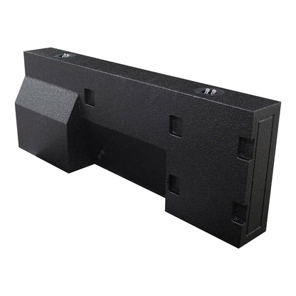 QPower “QBOMB” ’22-’26 Toyota Tundra Crew Max Dual 10″ Sealed Empty Woofer Enclosure (Non-Hybrid)