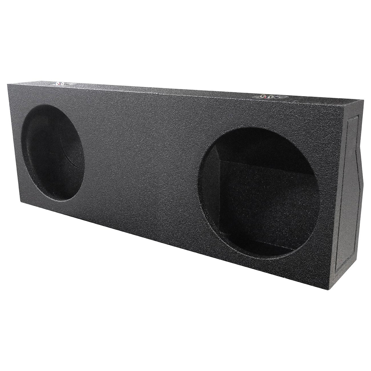 QPower “QBOMB” ’22-’26 Toyota Tundra Crew Max Dual 12″ Sealed Empty Woofer Enclosure (Non-Hybrid)