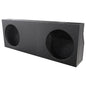 QPower “QBOMB” ’22-’26 Toyota Tundra Crew Max Dual 12″ Sealed Empty Woofer Enclosure (Non-Hybrid)