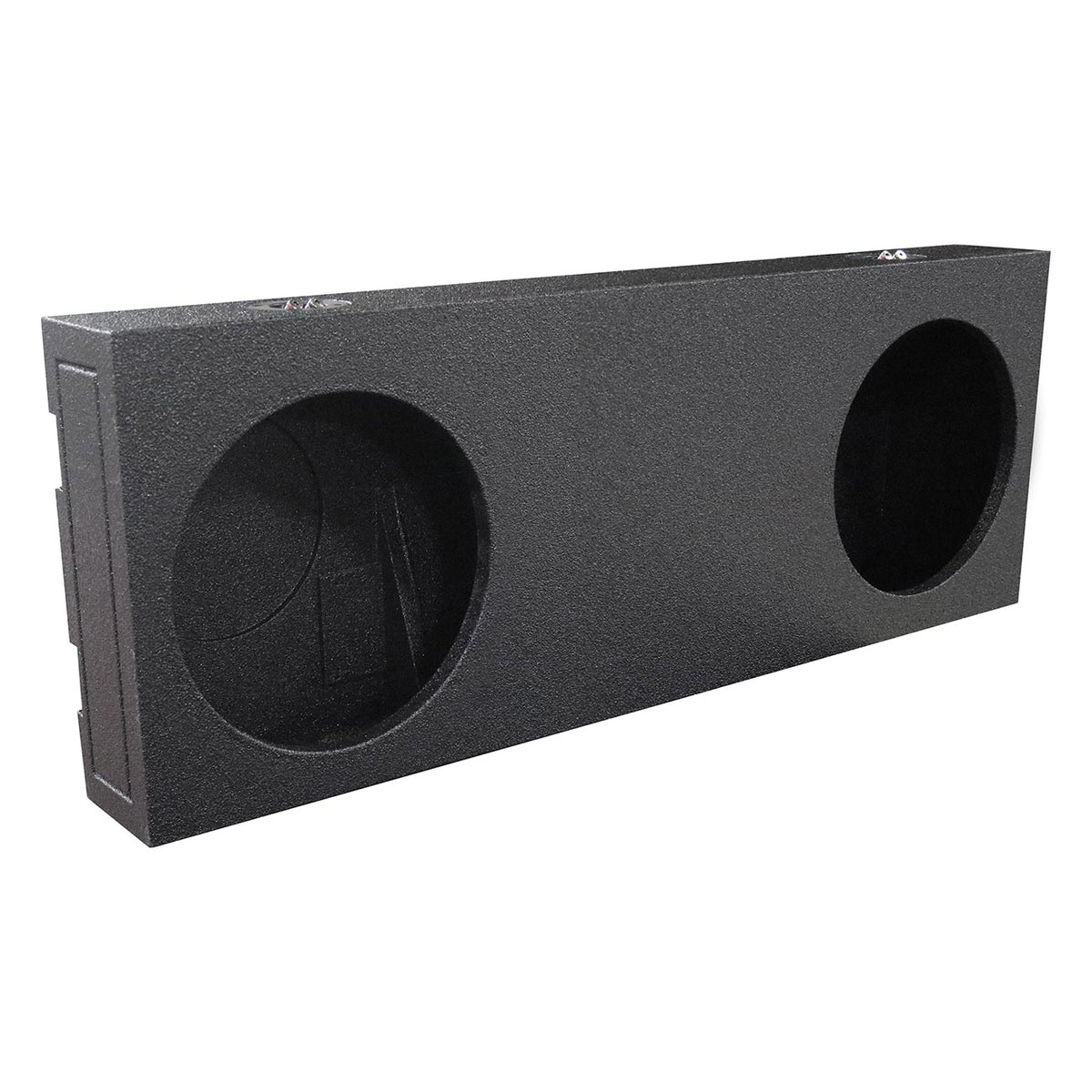 QPower “QBOMB” ’22-’26 Toyota Tundra Crew Max Dual 12″ Sealed Empty Woofer Enclosure (Non-Hybrid)