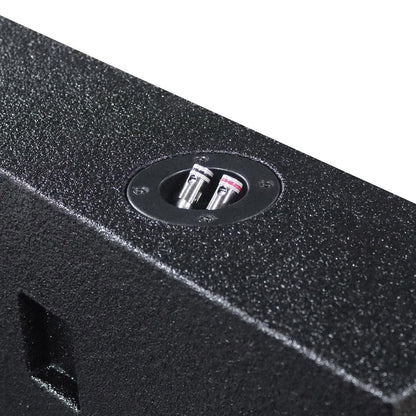 QPower “QBOMB” ’22-’26 Toyota Tundra Crew Max Dual 12″ Sealed Empty Woofer Enclosure (Non-Hybrid)