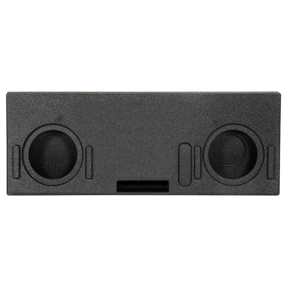 QPower "QBOMB" Toyota Tundra Crew Max Cab '14 -'21 Dual 10" Vented Woofer Enclosure