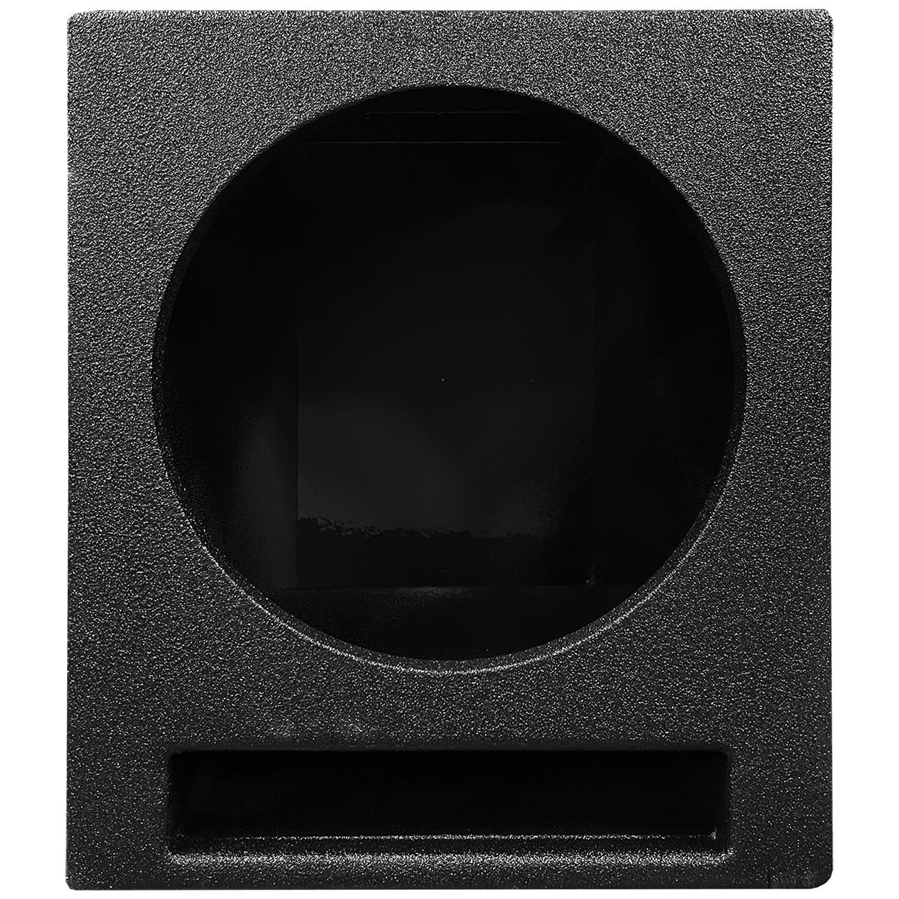 QPower "QBOMB" Single 12" Universal Center Console Vented Empty Woofer Enclosure