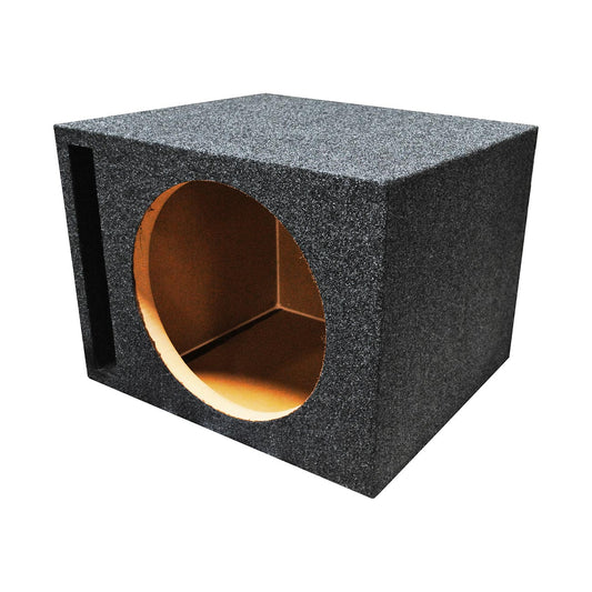 Single 12â€³ Slot Ported Vented Heavy Duty Empty Woofer Enclosure