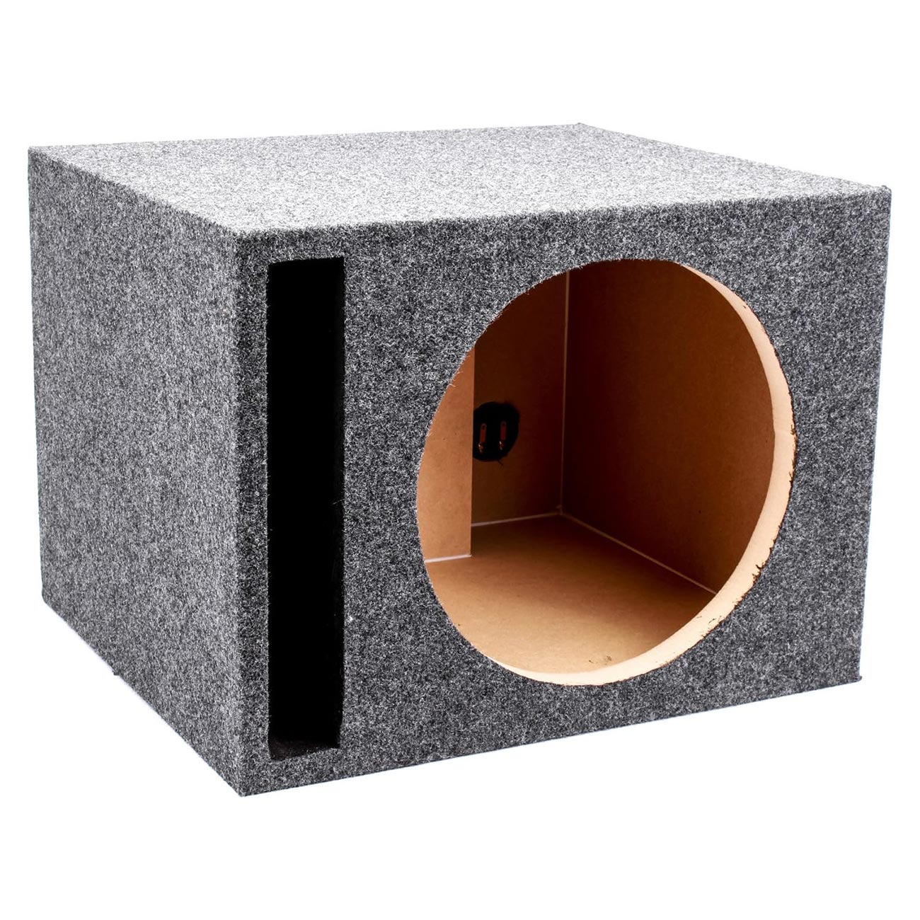 Single 12â€³ Slot Ported Vented Heavy Duty Empty Woofer Enclosure