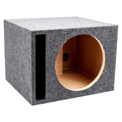 Single 12â€³ Slot Ported Vented Heavy Duty Empty Woofer Enclosure