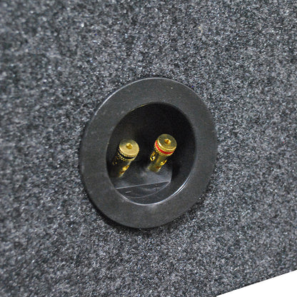QPower Triple 12" Sealed Heavy Duty Empty Woofer Enclosure
