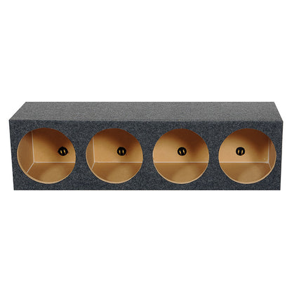 QPower Quad 12″ Sealed Heavy Duty Empty Woofer Enclosure