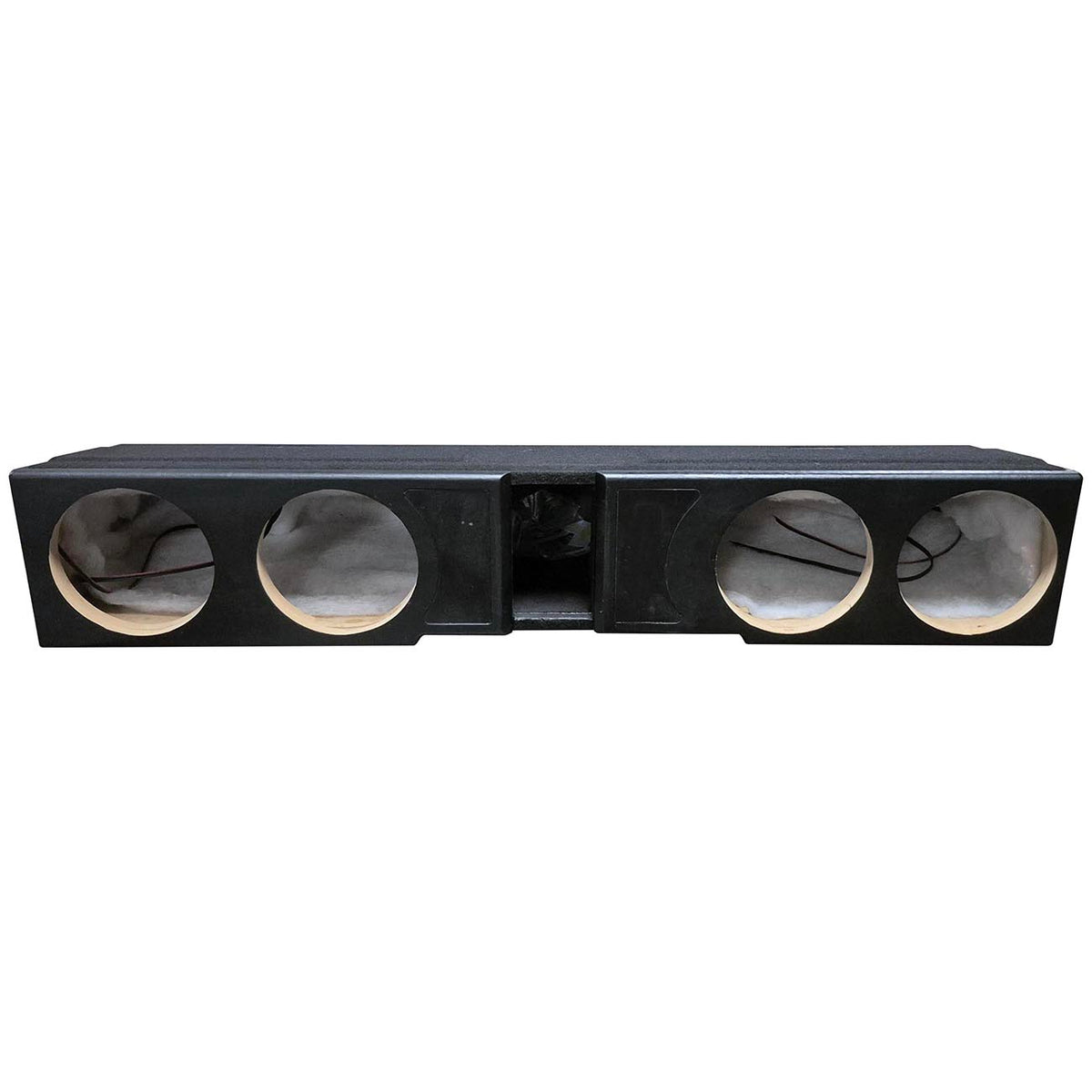 QPower QLUXE Chevy/GMC Crew Cab '07-'26 Ported (4) 8″ Empty Woofer Enclosure