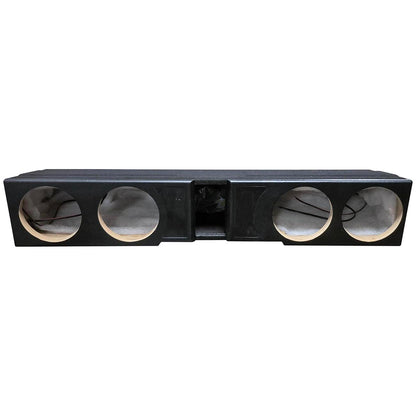QPower QLUXE Chevy/GMC Crew Cab '07-'26 Ported (4) 8″ Empty Woofer Enclosure