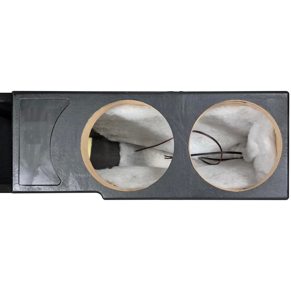 QPower QLUXE Chevy/GMC Crew Cab '07-'26 Ported (4) 8″ Empty Woofer Enclosure