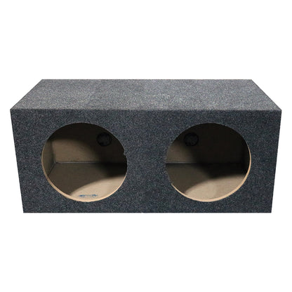 Dual 15″ Sealed Heavy Duty Square Empty Woofer Box
