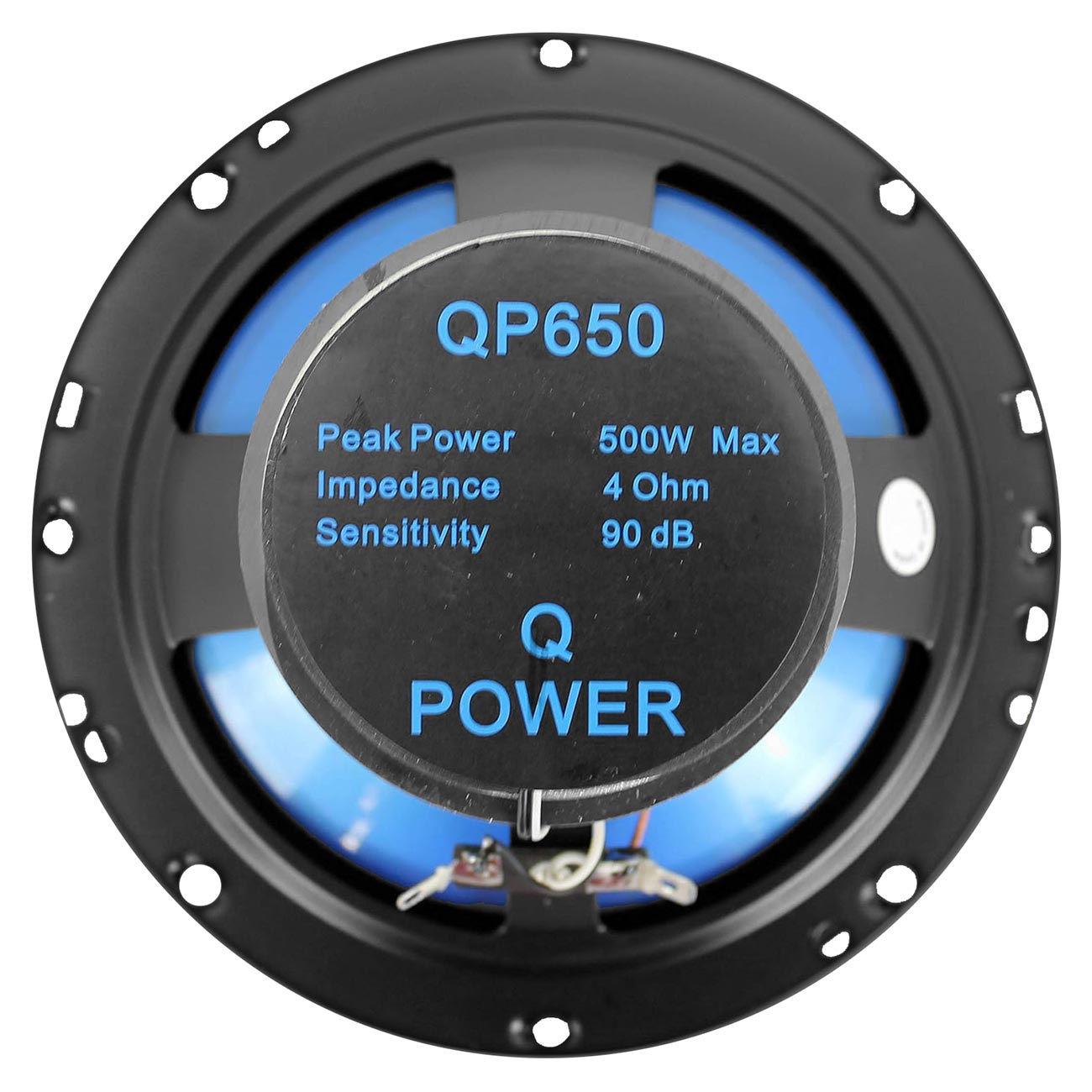 Qpower 6.5" 2-way speaker 500W
