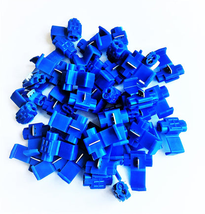 XScorpion Quick Splice Snap Taps 14/16ga. - Blue (50 pack)