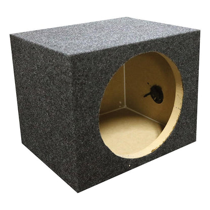 QPower Single 15″ Heavy Duty Sealed Empty Woofer Box