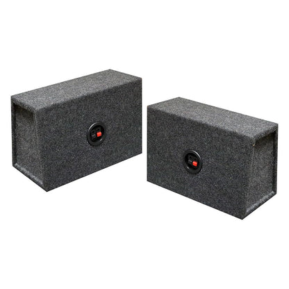 QPower Single 6x9" Sealed Empty Speaker Boxes (Sold in pairs)
