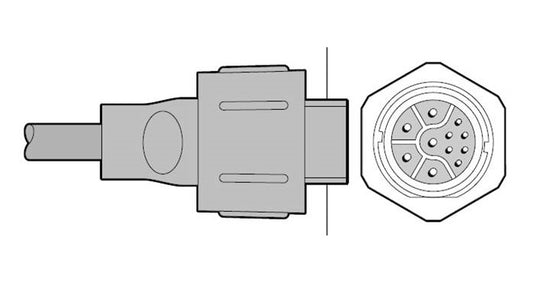 Raymarine A102148 3M Cable Extension For CP450C