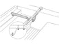 Raymarine 3in Tiller Bracket