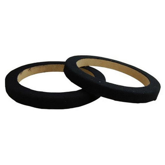Nippon MDF Speaker Ring with Black Carpet: 6-1/2â€³ x 5/8â€³ Extension (pair)