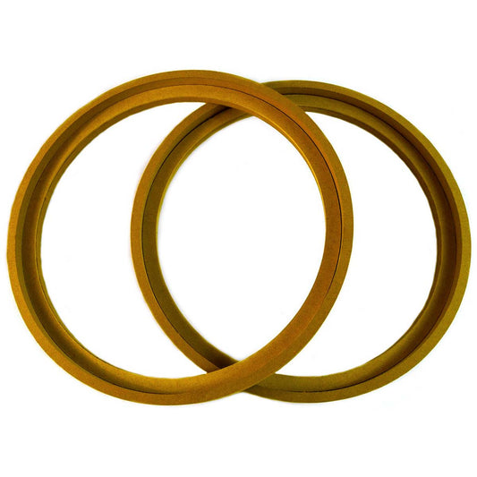 Nippon MDF Speaker Ring with Recess with Bezel: 12â€³ x 1/2â€³ Extension (pair)