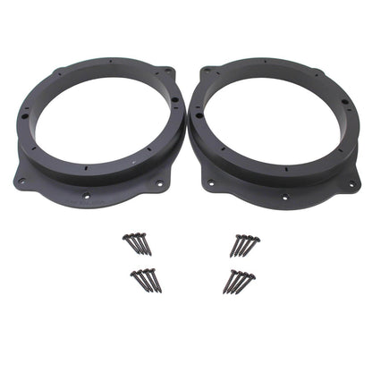Audiopipe - Toyota 6x9" to 8" ELE PVC Plastic Adapter Ring Spacer Black (Pair)