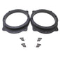 Audiopipe - Toyota 6x9" to 8" ELE PVC Plastic Adapter Ring Spacer Black (Pair)