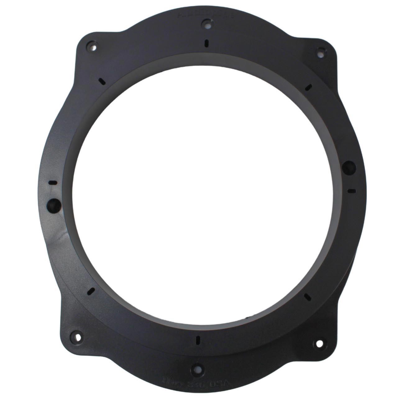 Audiopipe - Toyota 6x9" to 8" PVC Plastic Adapter Ring Spacer Black (Pair)