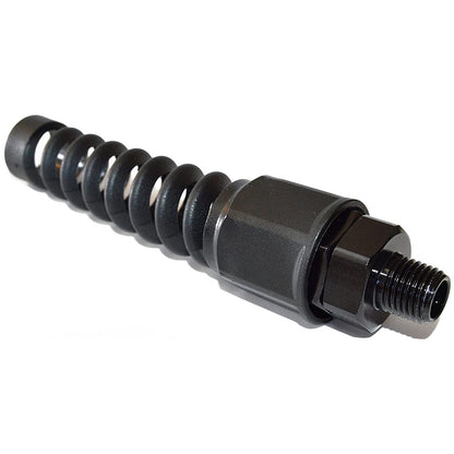 Flexzilla Pro Air Hose Reusable Fitting with Swivel 3/8" Barb 1/4" MNPT