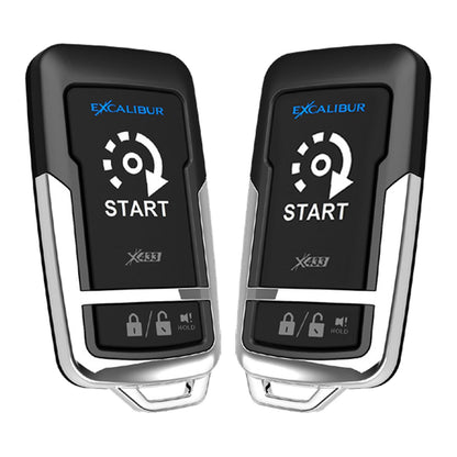 Excalibur 1500 Feet 1+1 Button Remote Start Keyless Entry System