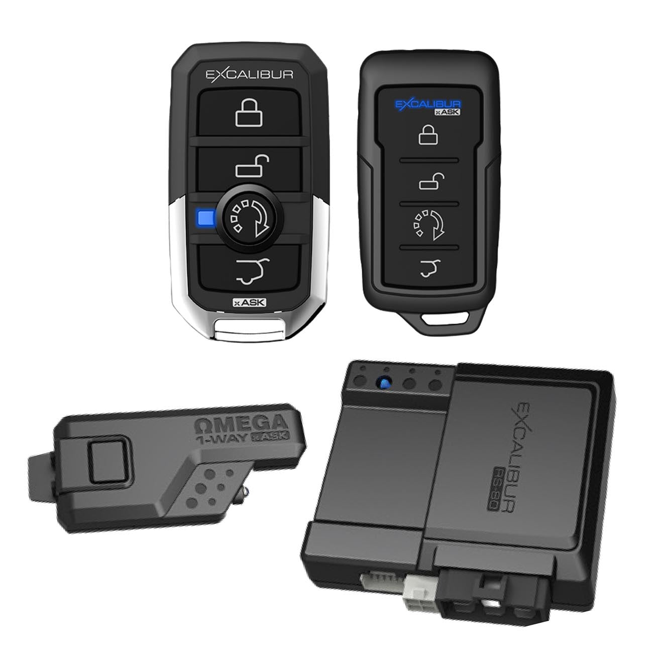 Excalibur 1-Way Remote Start &amp; Keyless Entry System