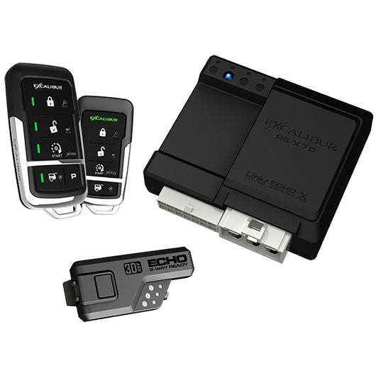 Excalibur 900MHz LED 2-Way  Keyless Entry & Remote Start (Linkr Ready)