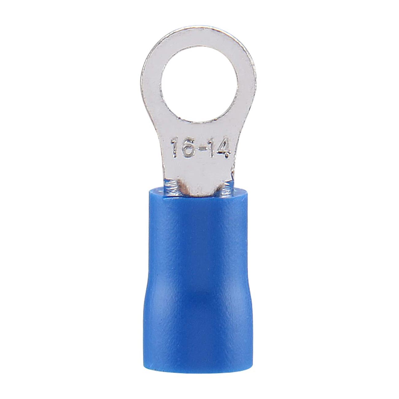 XScorpion Ring Terminal 14/16ga. #8 - Blue (100 pack)