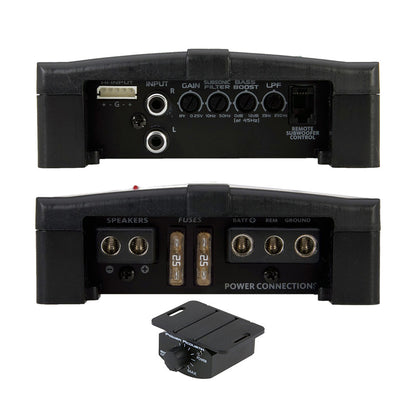 Power Acoustik Class D Mono Block 2300W Max Amplifier