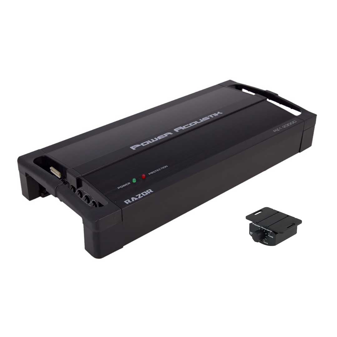 Power Acoustik Compact Monoblock Amplifier 2100W RMS/3500 Watts MAX