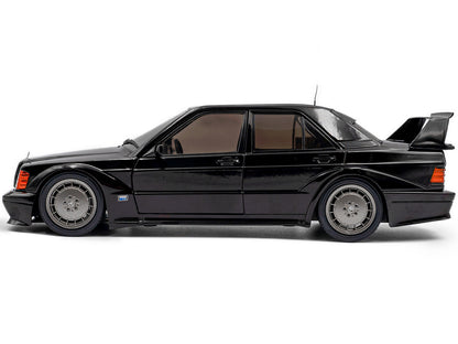 Mercedes Benz 190 Evolution II (W201) "Solido Works" Black 1/18 T&y Diecast Model Car by Solido