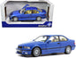 1994 BMW E36 M3 Blue Estoril Metallic 1/18 T&y Diecast Model Car by Solido