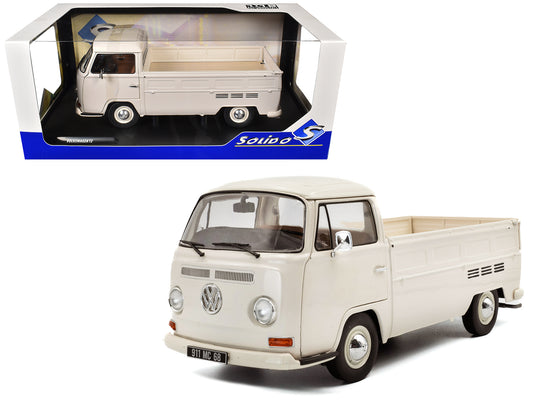 1968 Volkswagen T2 Pickup Truck Beige 1/18 T&y Diecast Model Car by Solido
