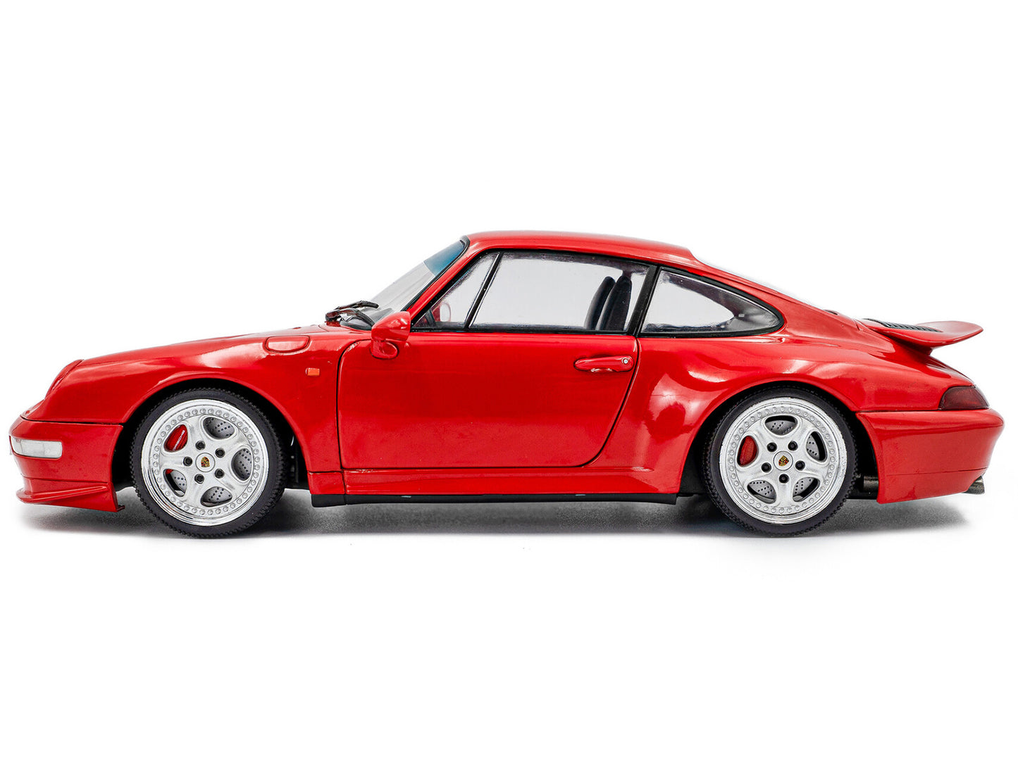 1997 Porsche 911 (993) Carrera RS Guards Red 1/18 Diecast Model Car by Solido