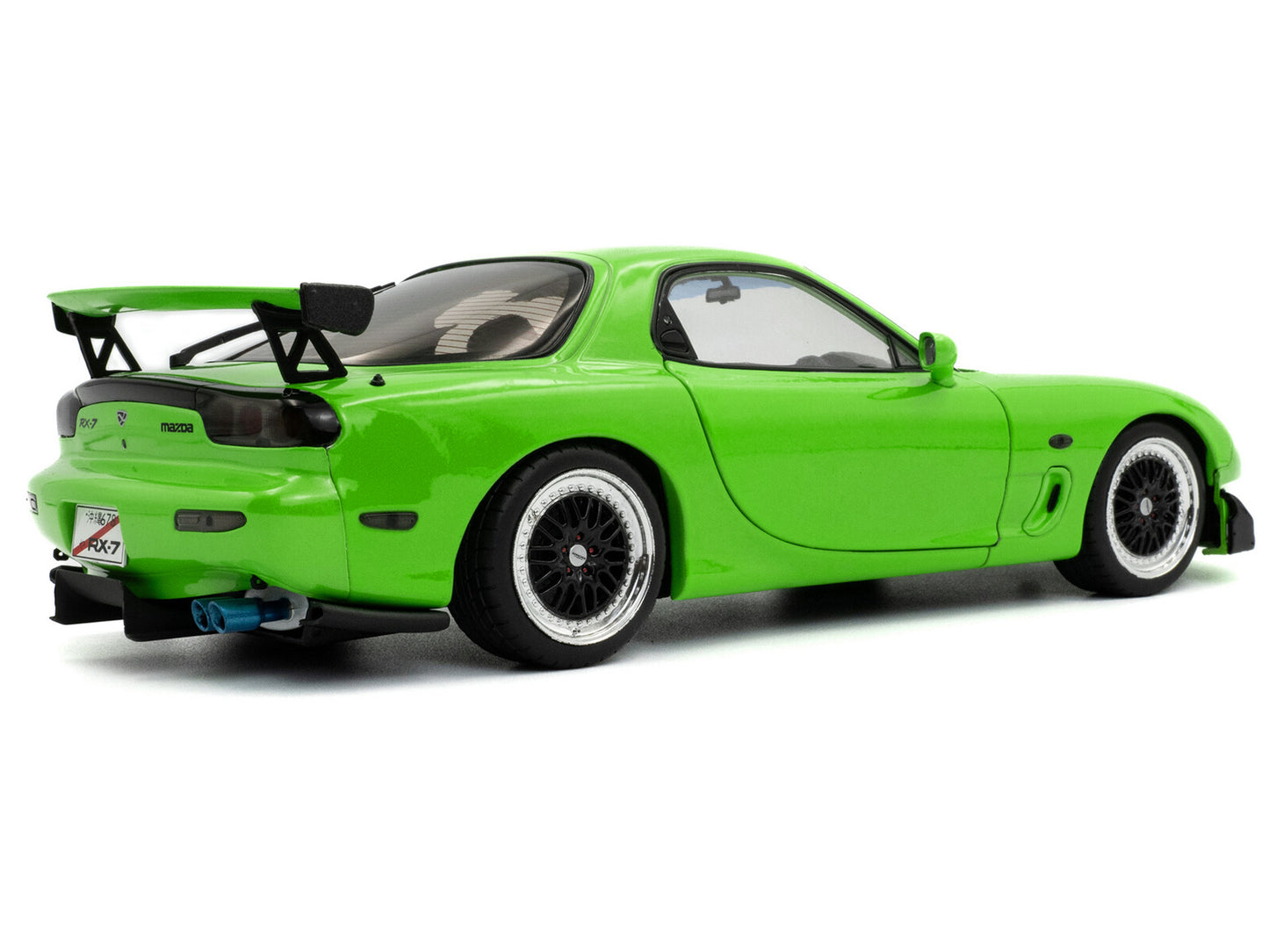 1999 Mazda RX7 Type RS (FD3RS) RHD (Right Hand Drive) Neon Green 1/18 Diecast Model Car by Solido