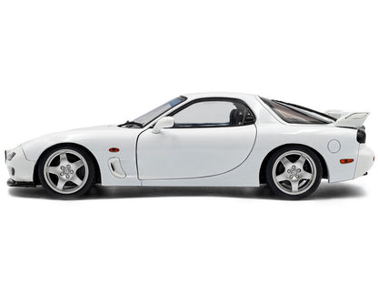 2001 Mazda RX7 Type RS (FD3S) RHD (Right Hand Drive) White 1/18 Diecast Model Car by Solido