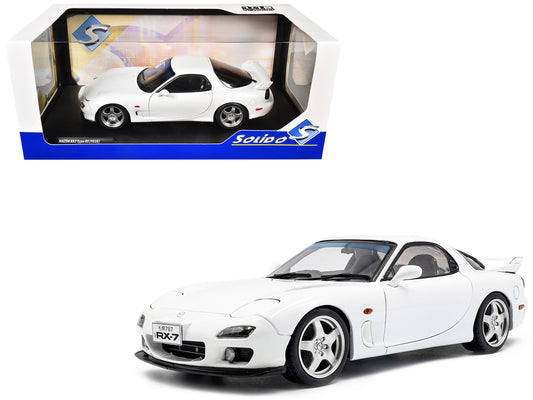 2001 Mazda RX7 Type RS (FD3S) RHD (Right Hand Drive) White 1/18 T&y Diecast Model Car by Solido